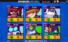 Vendo Conta Brawl Stars com 21.000 Troféus e 39 Brawlers