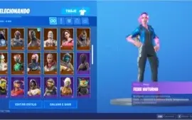 Conta fortnite S4 ate S10 Full / 69 skins com 1350 VBUCKS|