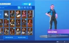 Conta fortnite S4 ate S10 Full / 69 skins com 1350 VBUCKS|
