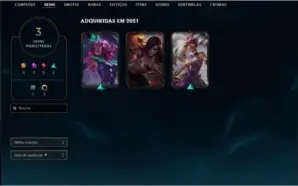 Conta lol diamante 4 smurf mono qiyana