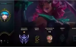 Conta lol diamante 4 smurf mono qiyana