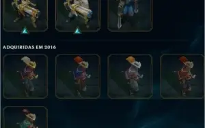 CONTA PLATINA LEAGUE OF LEGENDS 127 CAMPEÕES 69 SKINS