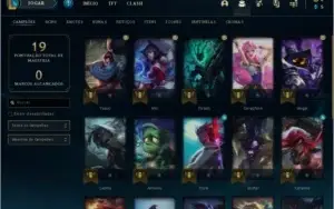 Conta de lol para Smurf Ouro 3
