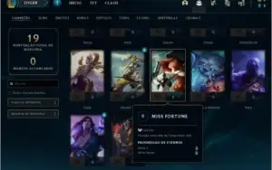 Conta de lol para Smurf Ouro 3
