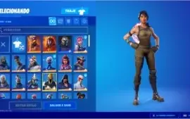 CONTA FORTNITE 150 SKINS E 94 PICARETAS