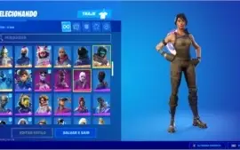 CONTA FORTNITE 150 SKINS E 94 PICARETAS
