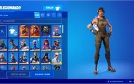 CONTA FORTNITE 150 SKINS E 94 PICARETAS