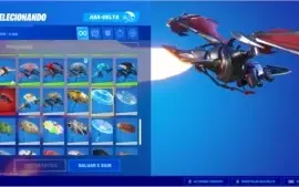 CONTA FORTNITE 150 SKINS E 94 PICARETAS
