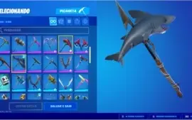 CONTA FORTNITE 150 SKINS E 94 PICARETAS