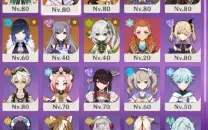 Conta Genshin Ar 55 Com 10 Personagens 5 + Conta Honkai 3 P5