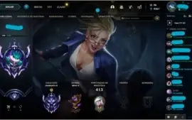 Conta de League of Legends Diamante 4