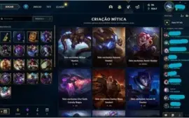 Conta de League of Legends Diamante 4