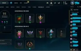 Conta de League of Legends Diamante 4