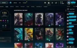 Conta de League of Legends Diamante 4