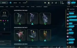 Conta de League of Legends Diamante 4