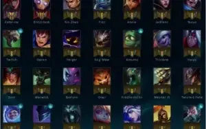 Conta Unranked 30 Campeões