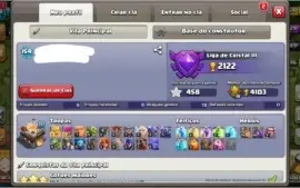 Conta Clash Of Clans CV11 Semi-Full + 5Construtores