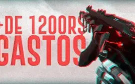 Conta Valorant sem Rank +1200R$ gastos!