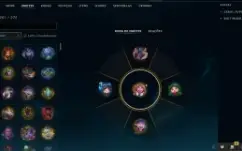 Conta com varias chromas e varias skins valiosas