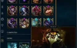 Prata 2 c/ Udyr Guardião, Lucian Velho Oeste + 13 Skins