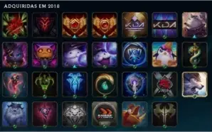 Prata 2 c/ Udyr Guardião, Lucian Velho Oeste + 13 Skins