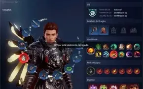 Conta Mir4 Guerreiro Lvl 83 116k power, 1 armadura épica+7