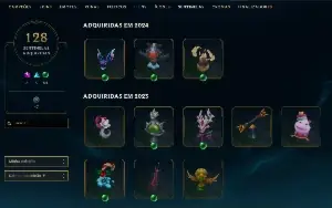 Conta LoL top com mt skin com pax tf