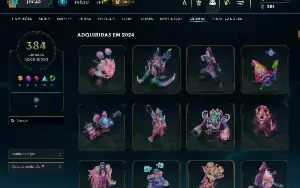 Conta LoL top com mt skin com pax tf