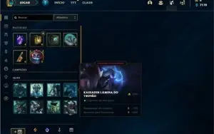 Conta MESTRE com 30 Champs e 2 Skins