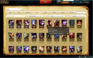 Conta league of legends - Platina V
