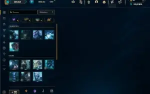 Diamante 4 com 26 Champs e 3 Skins + 7 Fragmentos
