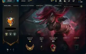 League of Legends Contas Gold 4