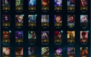 CONTA COM 48 CHAMPS E 10 SKINS