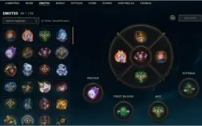 Conta level 431,97 skins, 250 ícones, 48 emotes, prata 2
