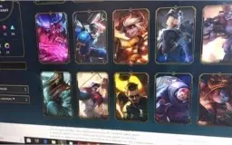 Conta Platina 112 TOP skins !