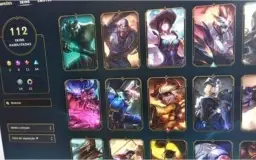 Conta Platina 112 TOP skins !