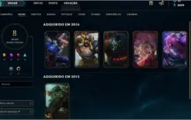 Conta unranked lol NUNCA TEVE ELO !!
