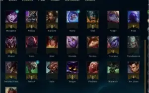 Conta unranked lol NUNCA TEVE ELO !!