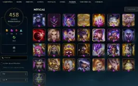 League of legends conta com 417 skins 