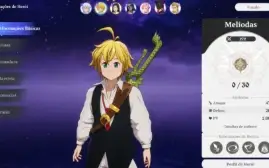 🔥 Conta Reroll – Ssr Meliodas (Seven Deadly Sins Origin) 🔥