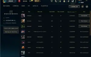 Prata 4 com 30 Champs e 6 Skins