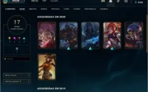Conta League of legends