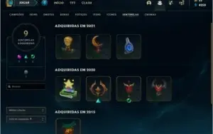 Conta Gold 1 Varios Champs e Skins