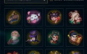 Conta Lol Todos Os Campeoes 500 Skins - 130K Essencia Azul