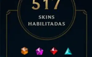 Conta Lol Todos Os Campeoes 500 Skins - 130K Essencia Azul