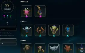 Conta Lol Todos Os Campeoes 500 Skins - 130K Essencia Azul