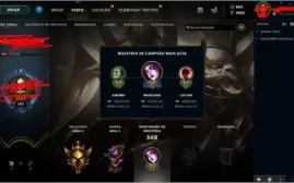 Conta League of Legend 831 Skins