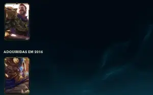 Conta LOL todos os Campiões Ex Mestre