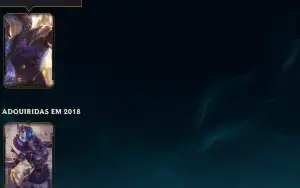 Conta LOL todos os Campiões Ex Mestre