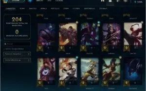 Conta de lol Ouro IV lvl 79